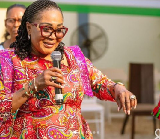 Abuakwa South MP names baby after Lordina Mahama Mrs Lordina Mahama |PC: Instagram @mrsldmahama