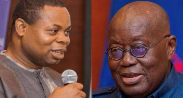 Franklin Cudjoe and Akufo Addo