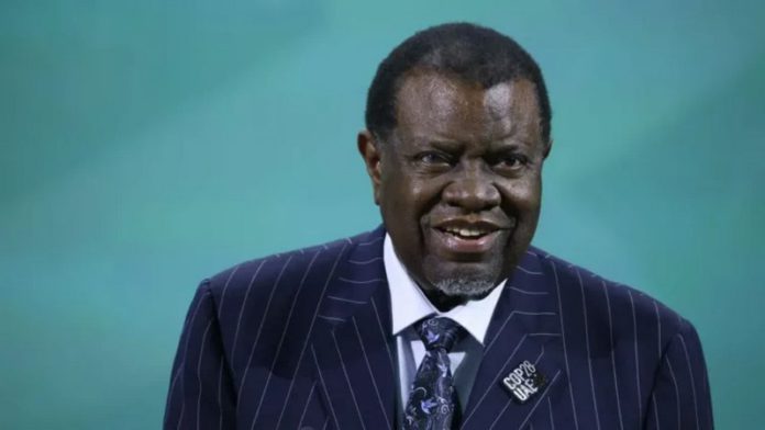 Namibia President Hage Geingob