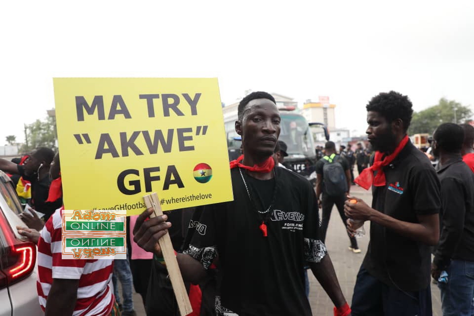 Great Ampong, Nicolas Omane Acheampong join #SaveGhanaFootball demo