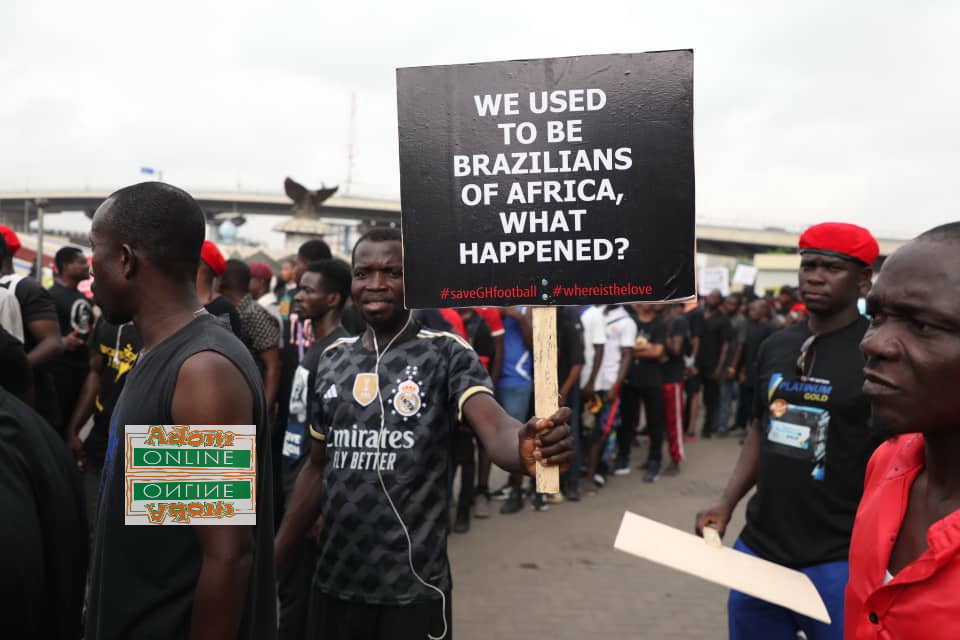 Great Ampong, Nicolas Omane Acheampong join #SaveGhanaFootball demo