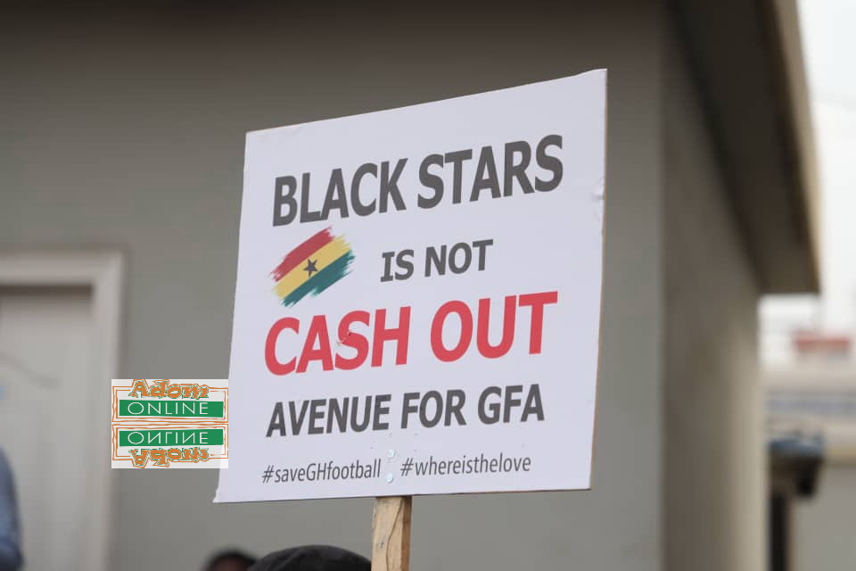 Great Ampong, Nicolas Omane Acheampong join #SaveGhanaFootball demo