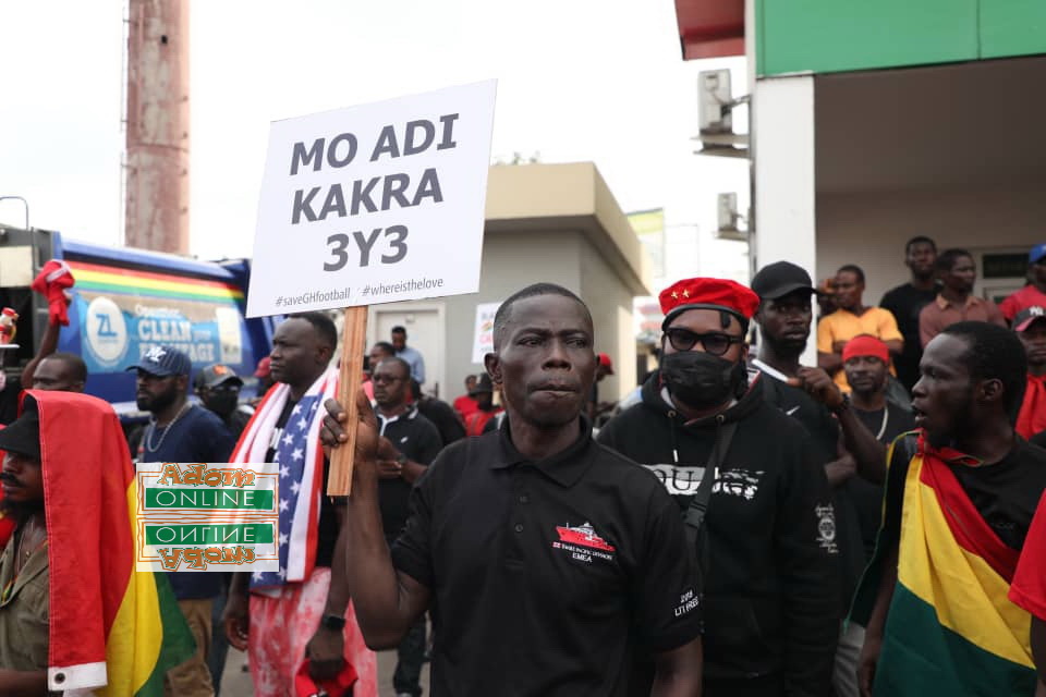 Great Ampong, Nicolas Omane Acheampong join #SaveGhanaFootball demo