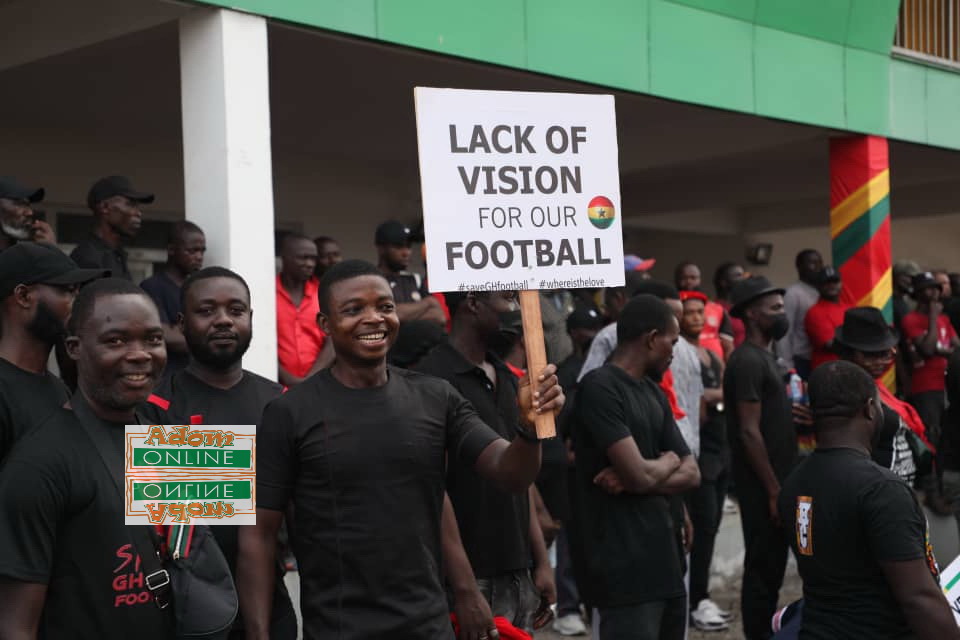 Great Ampong, Nicolas Omane Acheampong join #SaveGhanaFootball demo