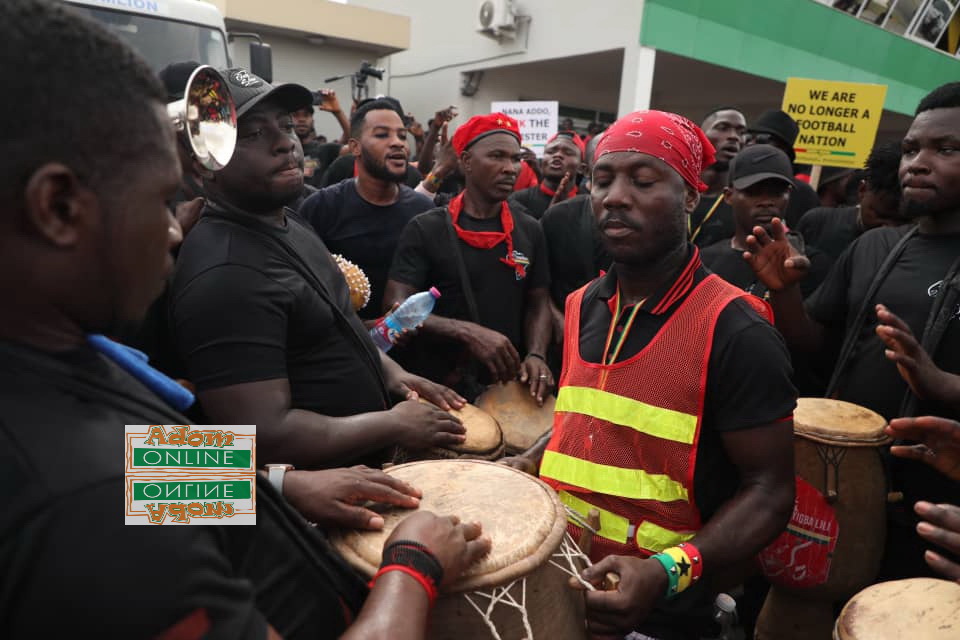 Great Ampong, Nicolas Omane Acheampong join #SaveGhanaFootball demo