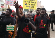 Checkout 100 photos of #SaveGhanaFootball demo