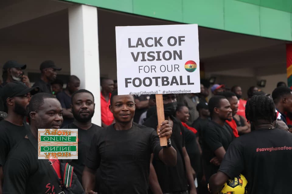 Great Ampong, Nicolas Omane Acheampong join #SaveGhanaFootball demo