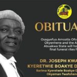 Final funeral rites of J.B Danquah