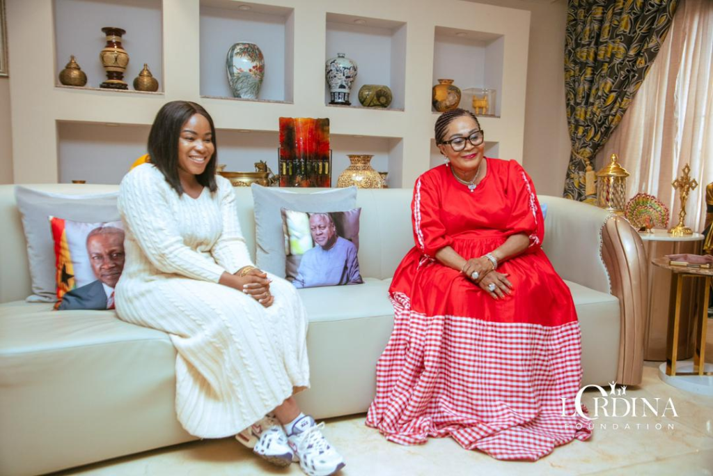 Chef Faila visits Lordina Mahama