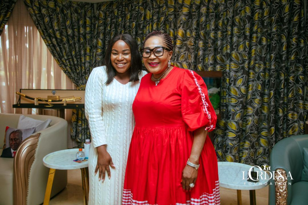 Chef Faila visits Lordina Mahama