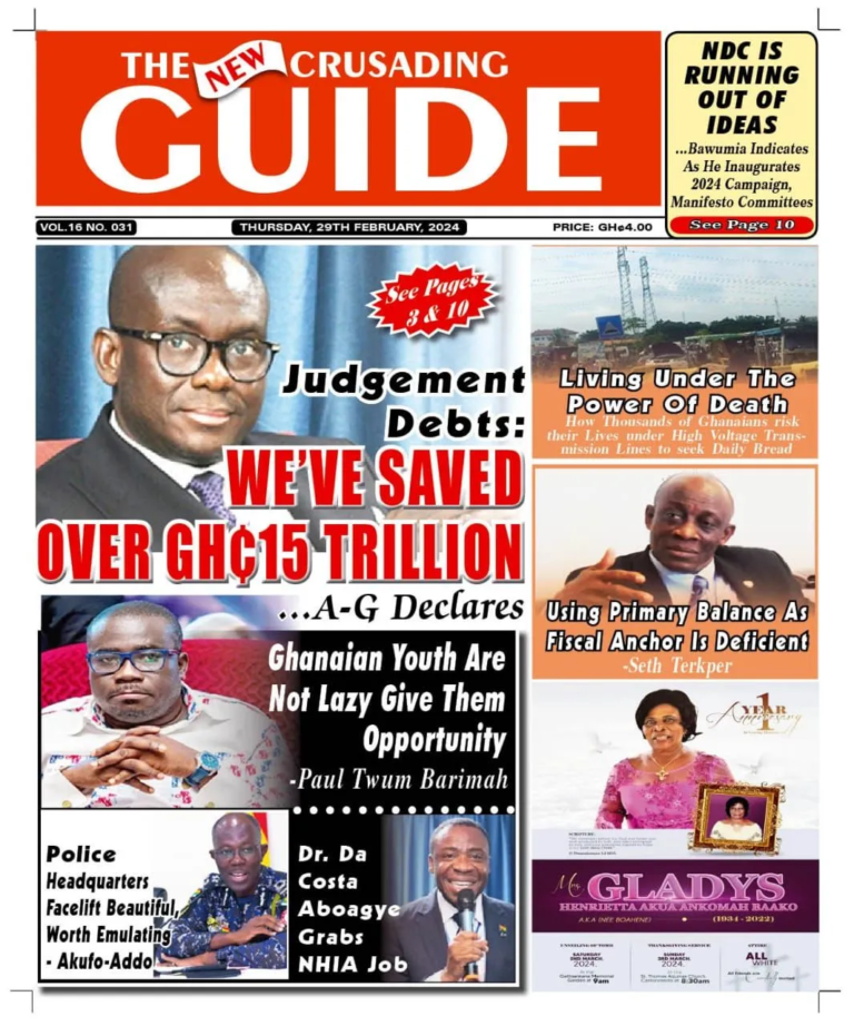 Newspaper headlines: Thursday 29th February 2024