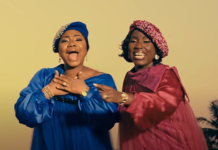 Mercy Chinwo and Diana Hamilton in "The Doing of the Lord" music video