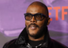 Tyler Perry said: ‘I am very, very concerned that in the near future, a lot of jobs are going to be lost.’ Photograph: John Angelillo/UPI/Rex/Shutterstock