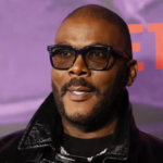 Tyler Perry said: ‘I am very, very concerned that in the near future, a lot of jobs are going to be lost.’ Photograph: John Angelillo/UPI/Rex/Shutterstock