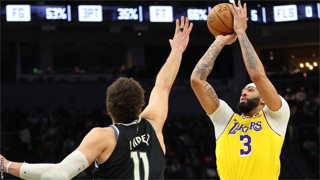 NBA Los Angeles Lakers need double overtime to beat Milwaukee Bucks