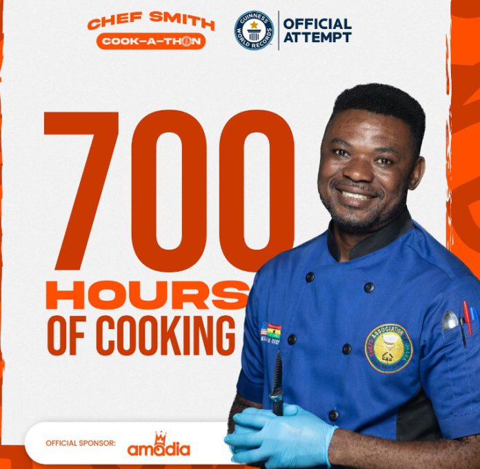 Chef Smith cook-a-thon