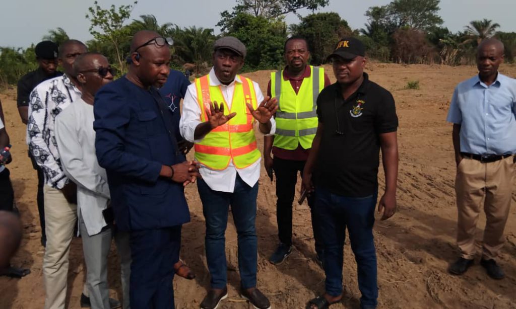 Akosombo Dam spillage: Housing Minister cuts sod for resettlement homes for flood victims