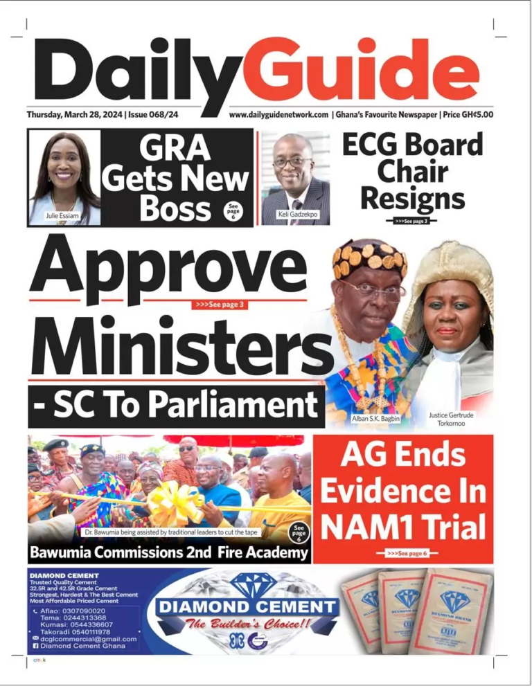 Newspaper headlines: Thursday 28th March 2024