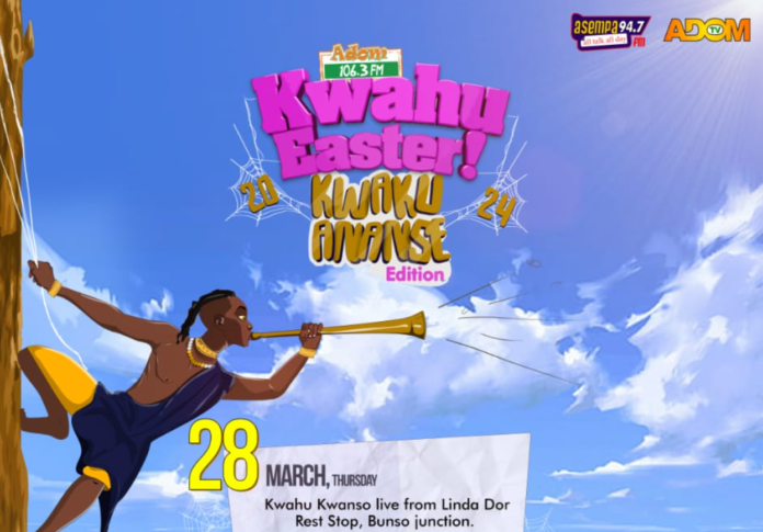 Adom Kwahu Easter, the Kwaku Ananse Edition