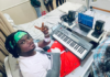 Kuami Eugene on his sick UGMC bed after N1 accident