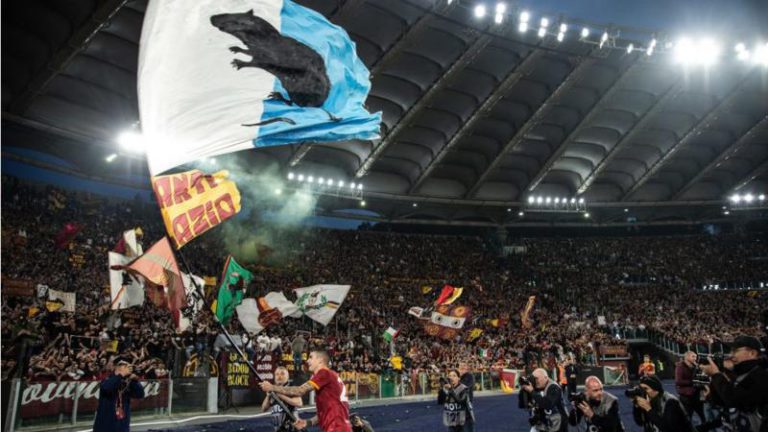 Roma’s Mancini investigated for Lazio ‘rat’ flag