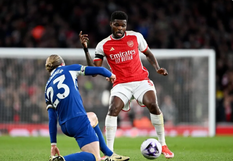Thomas Partey discusses Arsenal’s title chances after win against Chelsea