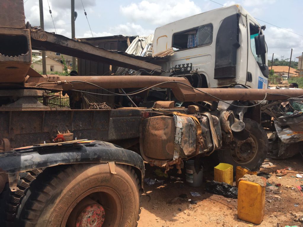 5 dead, over 14 injured in gory accident near Obuasi