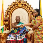 NCCE CHAIR CALLS ON OTUMFOUR OSEI TUTU II AT MANHYIA