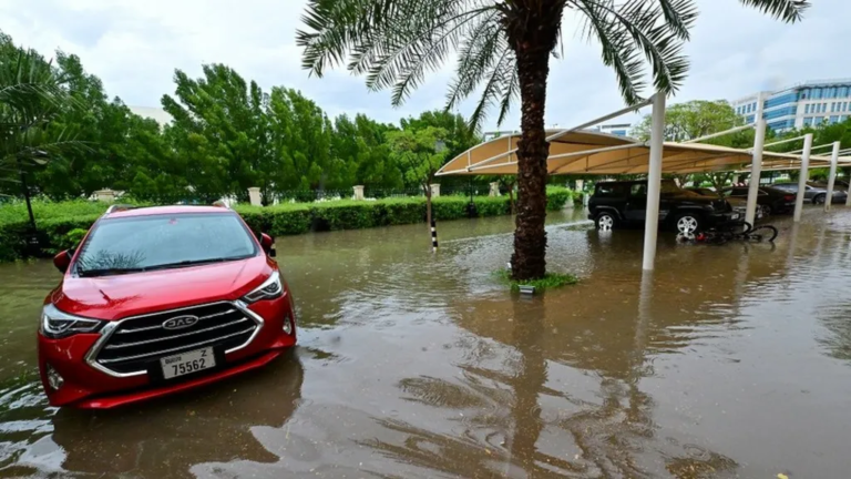 Houses, airport flooded as heavy rainfall hits Dubai
