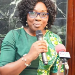 Mrs. Mawuena Adzo Trebah, the elder sister of the late Komla Dumor