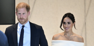 Prince Harry and Meghan, Duchess of Sussex, participate in The Archewell Foundation Parents' Summit "Mental Wellness in the Digital Age" as part of Project Healthy Minds' World Mental Health Day Festival on Tuesday, Oct. 10, 2023, in New York. Evan Agostini/Invision/AP