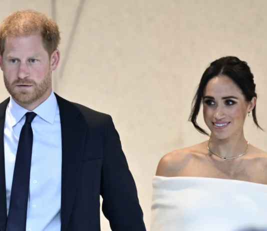 Prince Harry and Meghan, Duchess of Sussex, participate in The Archewell Foundation Parents' Summit "Mental Wellness in the Digital Age" as part of Project Healthy Minds' World Mental Health Day Festival on Tuesday, Oct. 10, 2023, in New York. Evan Agostini/Invision/AP