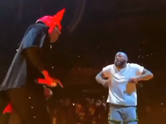 Stonebwoy and Davido perform 'Activate' at Madison Square Garden, 2024