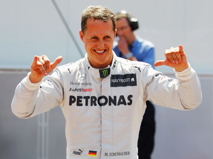 Michael Schumacher won seven Formula One Driver's World Championships, and some of his luxury personalised watches uniquely celebrate these victories. Paul Gilham/Getty Images