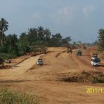 Ongoing works on the Accra-Kumasi Highway | File photo