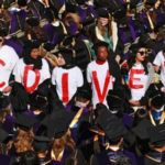 University students walk out of graduation event