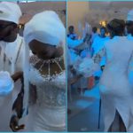 Wedding guest steals groom from bride on dancefloor Image credit: @Shadrack Amonoo Crabe
