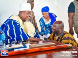 UPPER WEST REGIONAL HOUSE CHIEFS HAILS BAWUMIA'S HONESTY AND HUMILITY