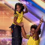 Sam George’s reaction to Afronitaaa and Abigail’s epic performance at Britain’s Got Talent audition Abigail and Afronitaaa