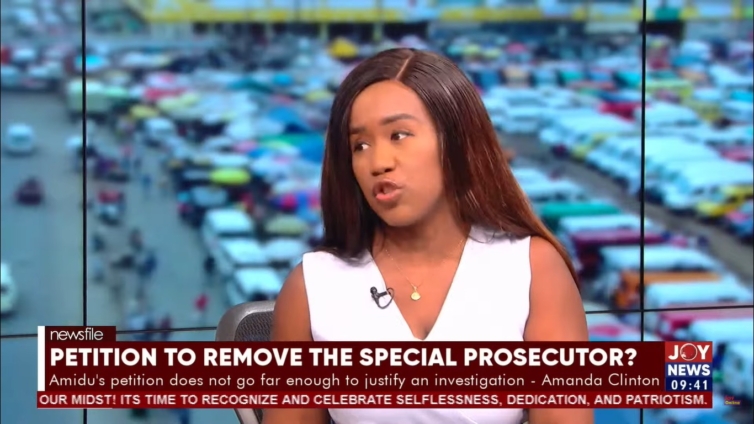 Amidu’s petition not strong enough to justify an impeachment – Amanda Clinton