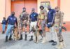 Some members of the security agencies who embarked on the operation