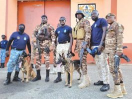 Some members of the security agencies who embarked on the operation