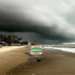 Photo taken by Adomonline.com's Dennis Kofi Adu; rainstorm, severe weather in Ghana, rain in Ghana, cloudy, rain clouds,