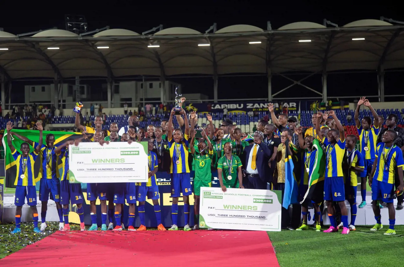 Tanzania, South Africa crowned CAF African Schools Football Champions
