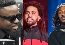 Sarkodie, J Cole and Kendrick | Getty Images