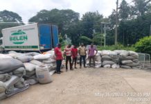 Military intercept 231 bags of smuggled cocoa at Asutsuare