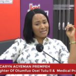 The daughter of Asantehene Otumfuo Osei Tutu II, Dr. Caryn Agyeman Prempeh,