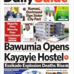 Ghanaian newspaper headlines: Wednesday 22nd May 2024