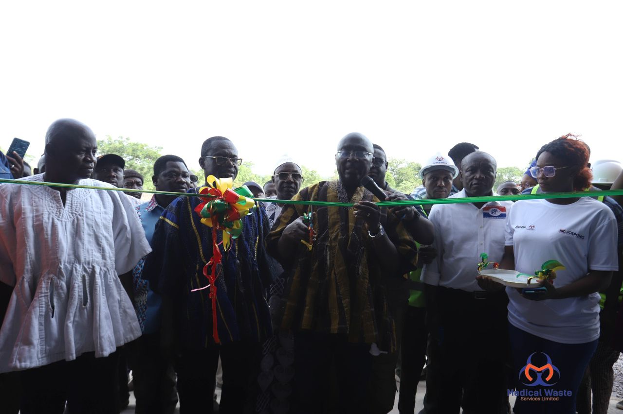 Bawumia commissions new medical waste facility in Wa - Vimarsana News
