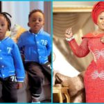 Obofour's triplets are four years old Photo source: @bofowaa